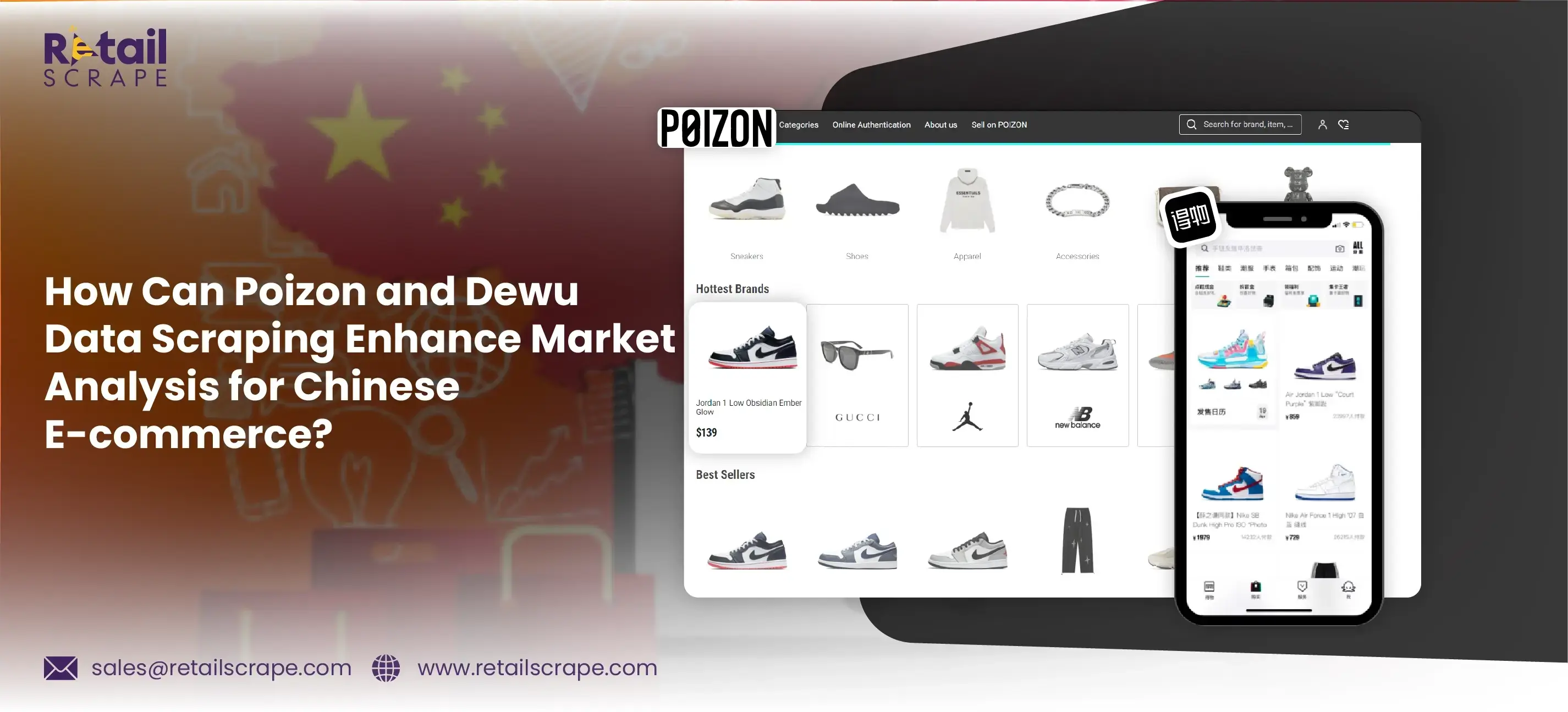 How Can Poizon and Dewu Data Scraping Enhance Market Analysis for Chinese E-commerce